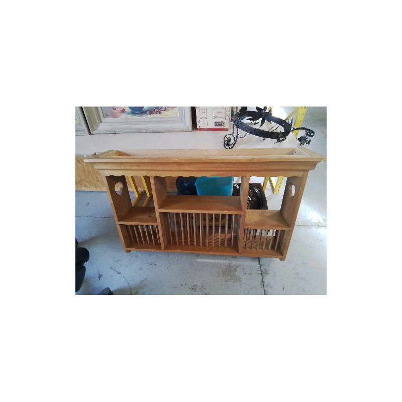 MEUBLE A SUSPENDRE RANGEMENT VAISSELLE EN PIN