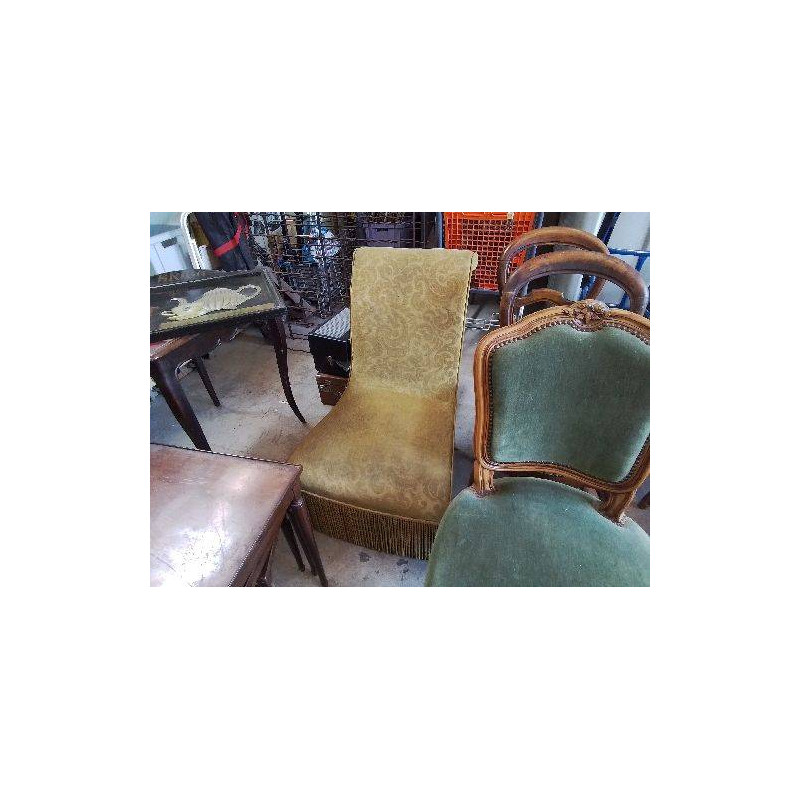 FAUTEUIL JAUNE 
