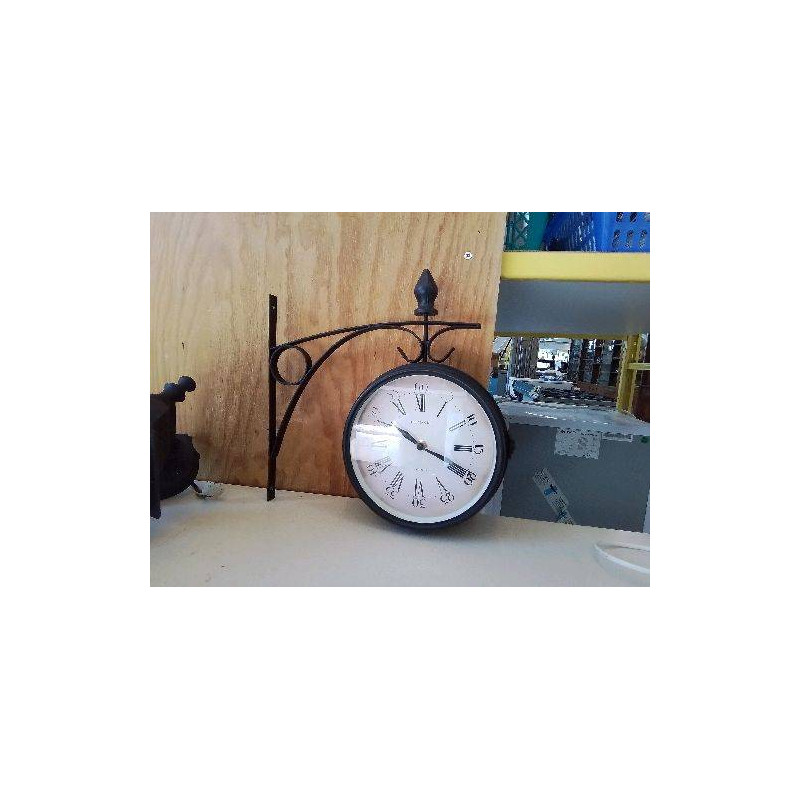 HORLOGE MURALE DOUBLE FACE 