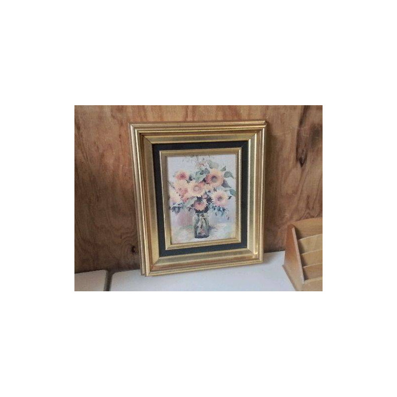 IMPRESSION SUR TOILE SUNFLOWERS BY DYF