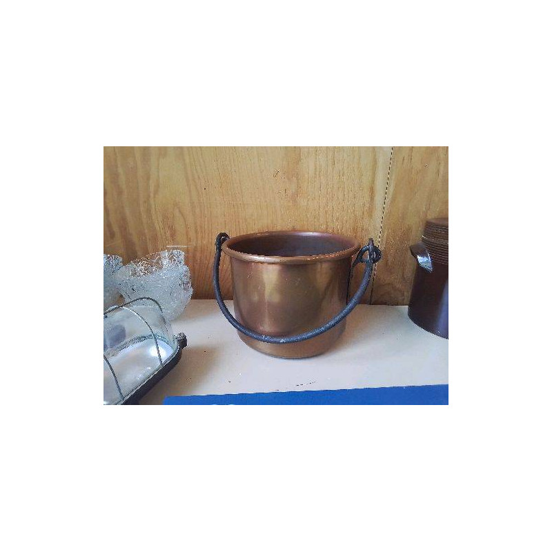 SEAU EN CUIVRE OU CACHE POT