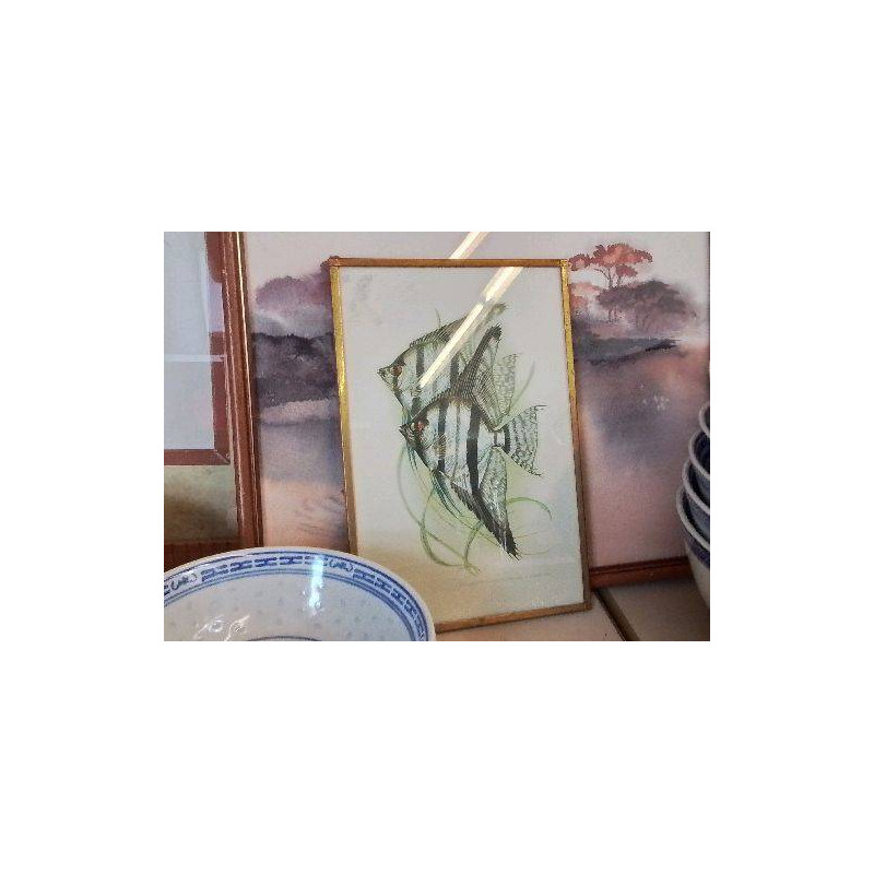 CADRE DECO AUX POISSONS