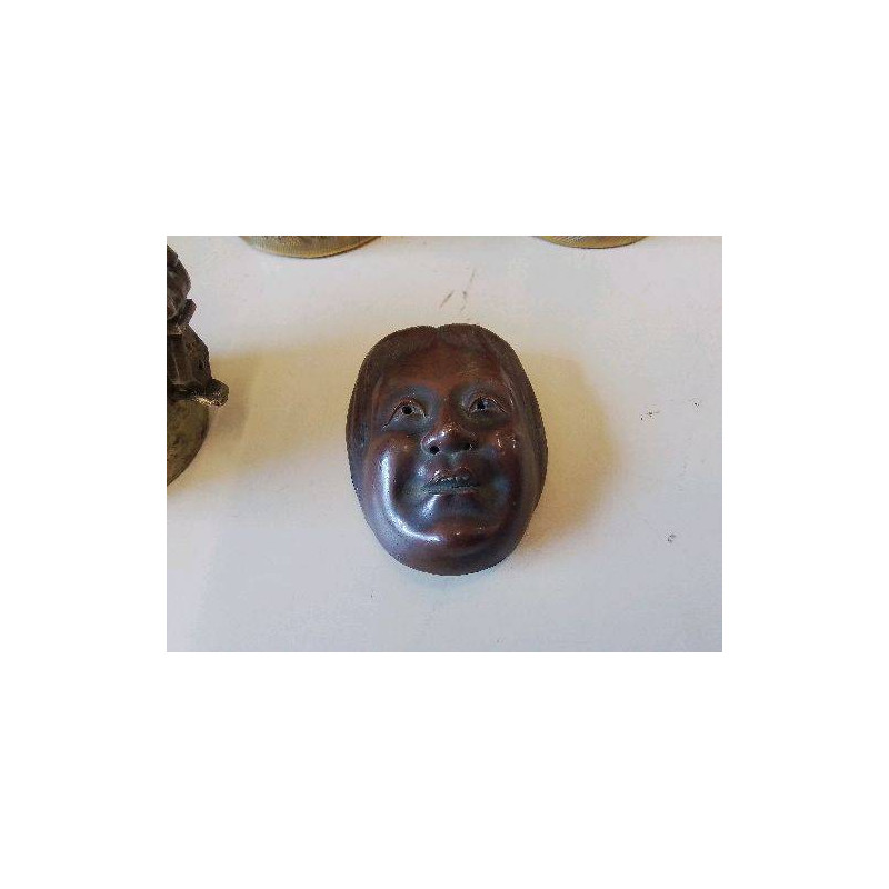 MINI MASQUE EN CUIVRE 