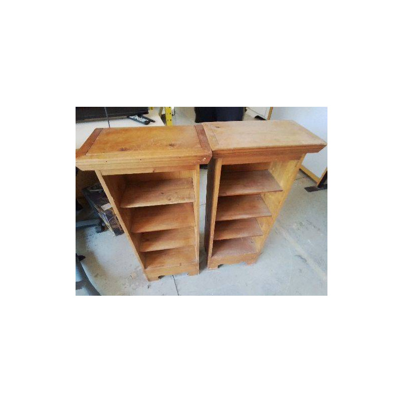 ETAGERE TOUR EN PIN 