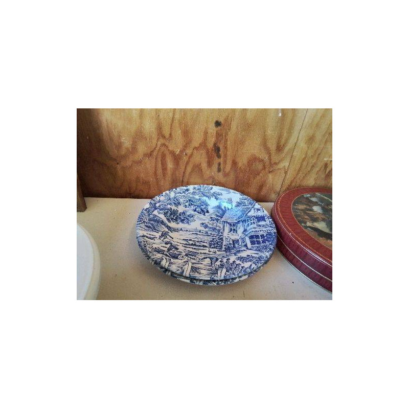 DUO ASSIETTES BLEUN