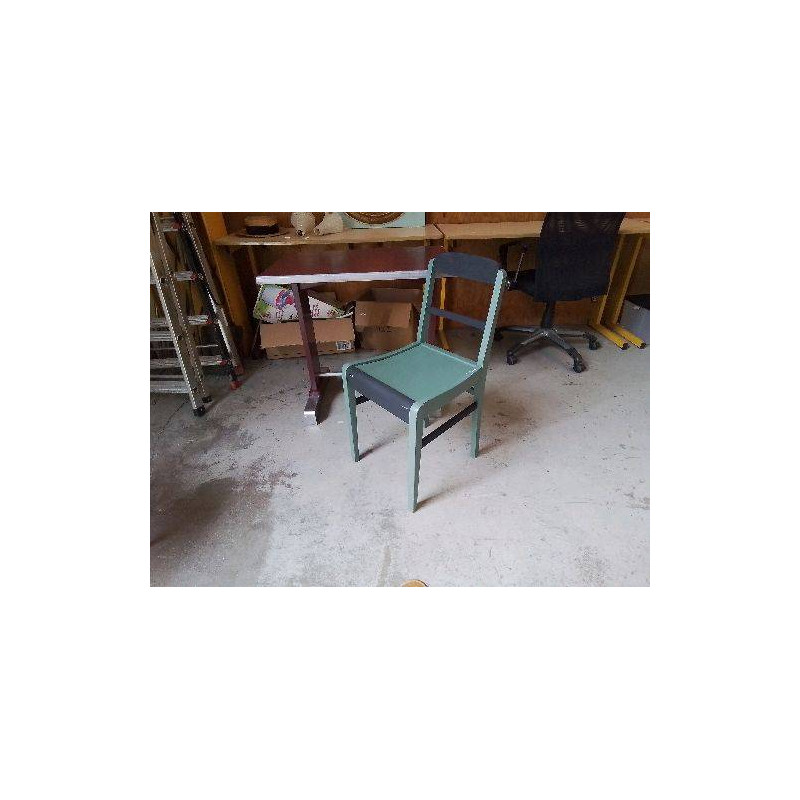 CHAISE BISTROT ANNEE 40 RELOOKÉE