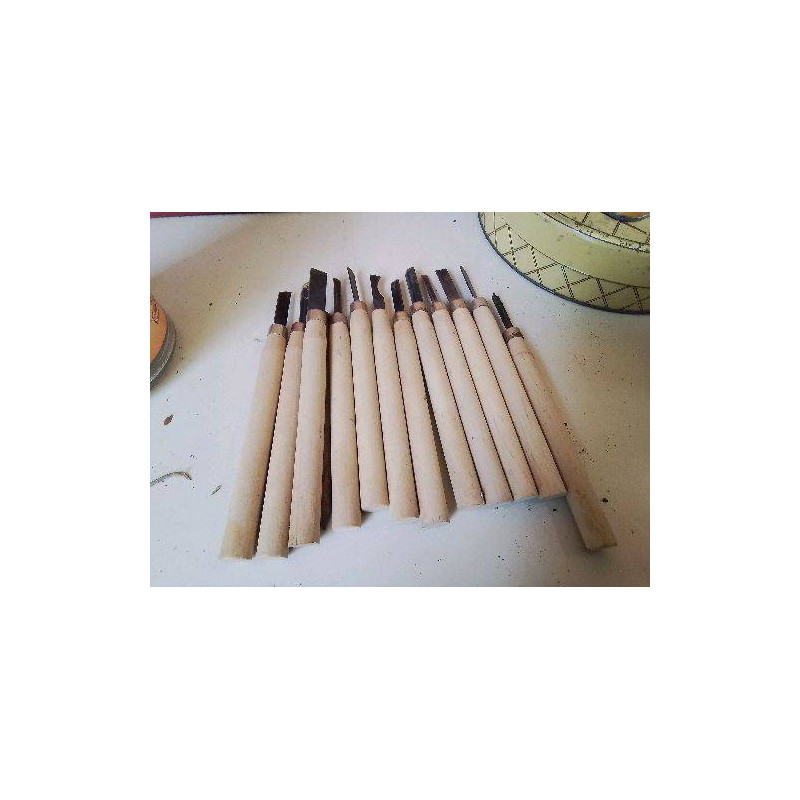 LOT DE CISEAUX A BOIS 