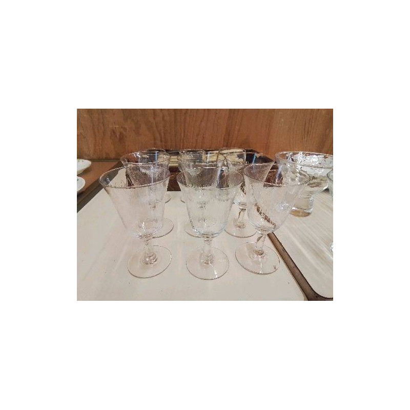 LOT DE 6 VERRES 