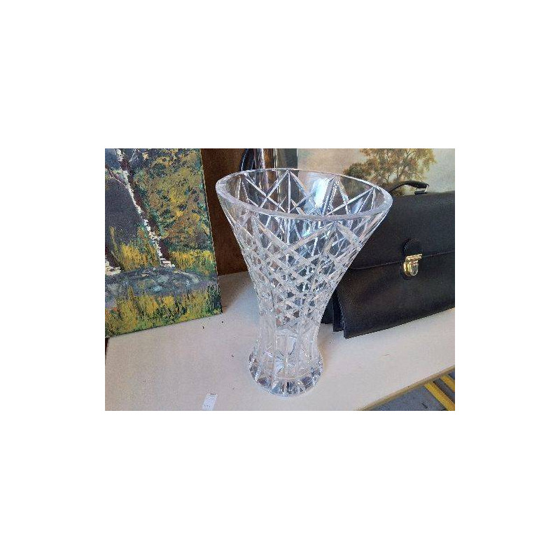 GRAND VASE EN CRISTAL 