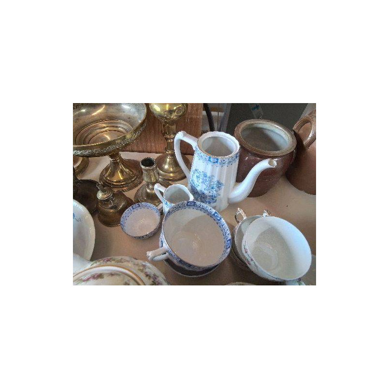 SERVICE À THÉ BLEU 