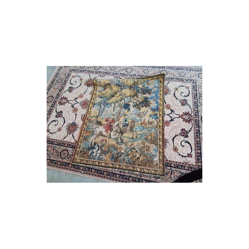 TAPISSERIE CHASSE A COUR