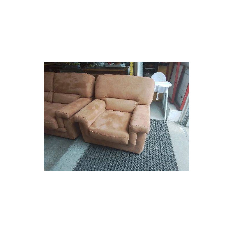 FAUTEUIL MICROFIBRE ROSE