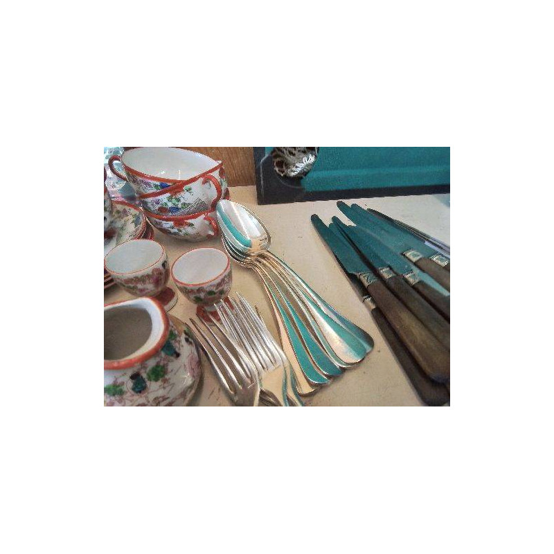 LOT DE 6 CUILLÈRES EN ARGENT 