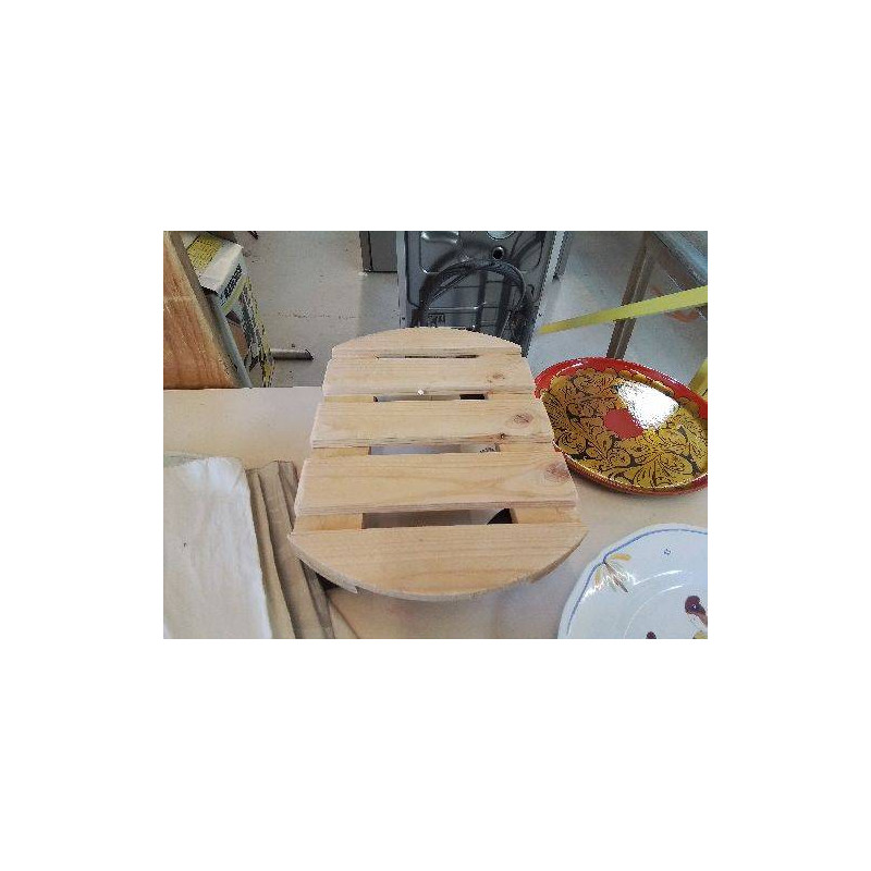 SUPPORT À PLANTE SUR ROULETTES 