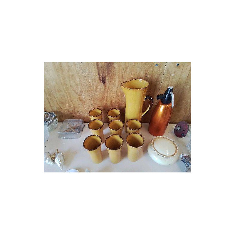 SERVICE À  ORANGE VINTAGE 