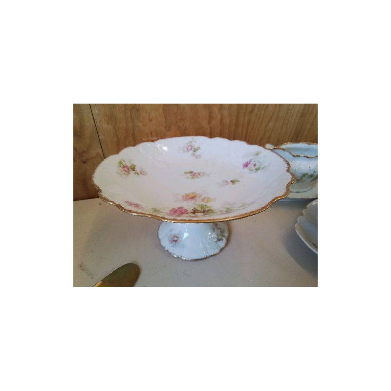 PLAT EN PORCELAINE DE LIMOGE 