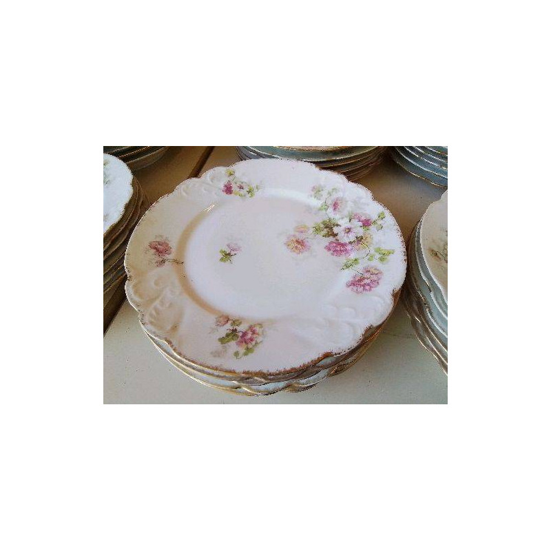 LOT DE 6 ASSIETTES A ENTREE 