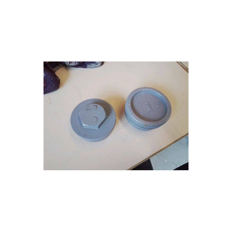 BOUCHON DE VISITE PVC DIAMETRE 100