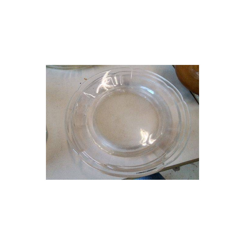 ASSIETTE EN VERRE