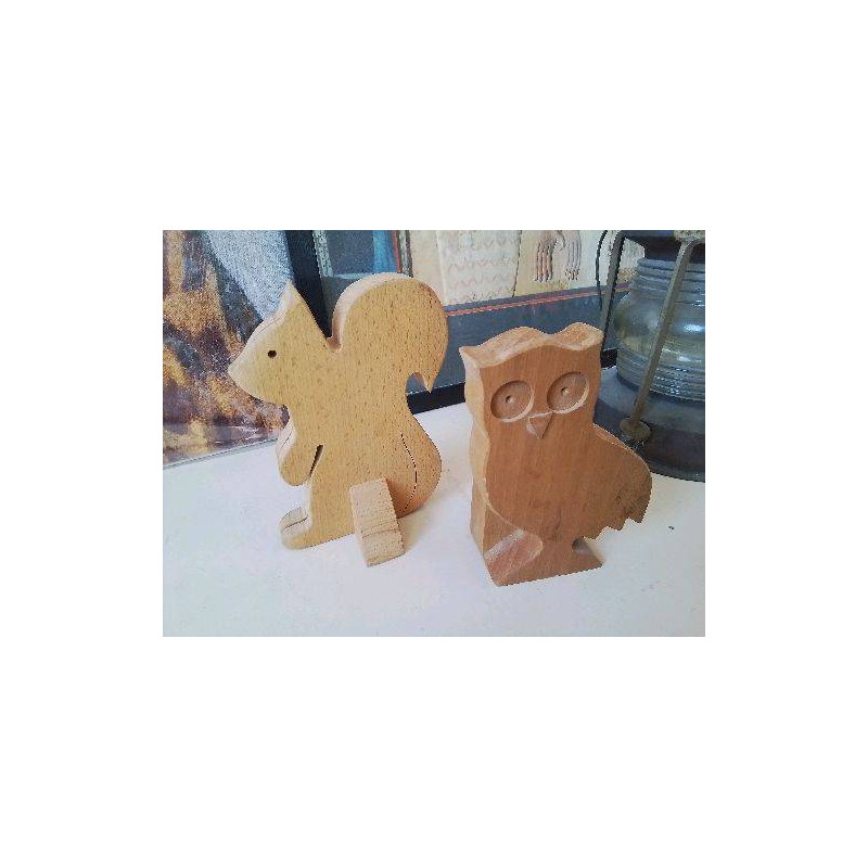 FIGURINE EN BOIS 