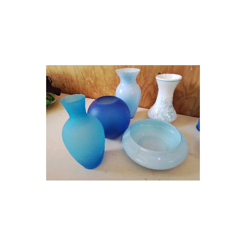 VASE BLEU