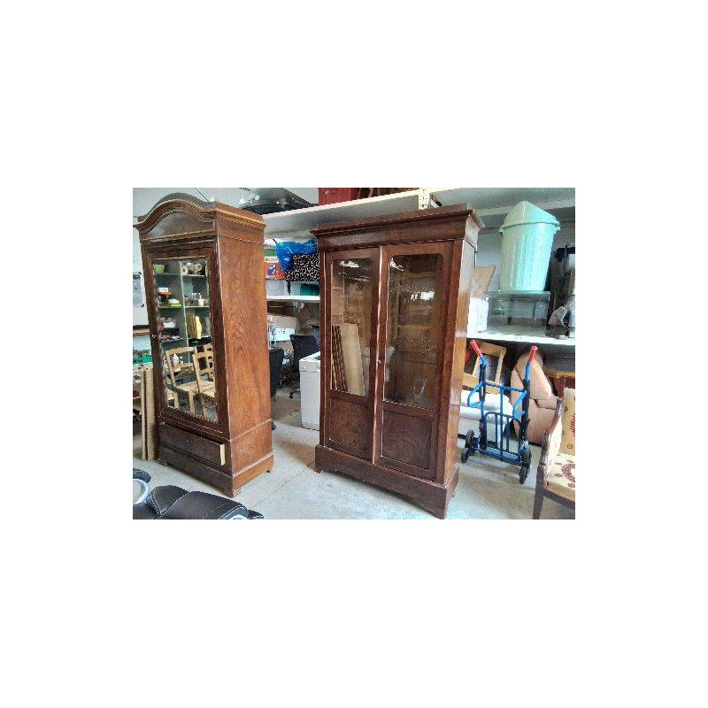 PETITE ARMOIRE VITRINE DE STYLE LOUIS PHILIPPE