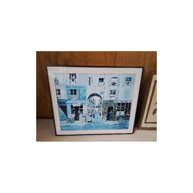 CADRE RUE COMMERÇANTE 