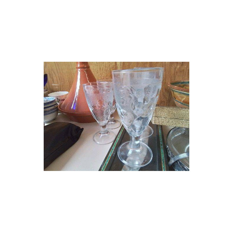 LOT DE 6 COUPES A GLACE