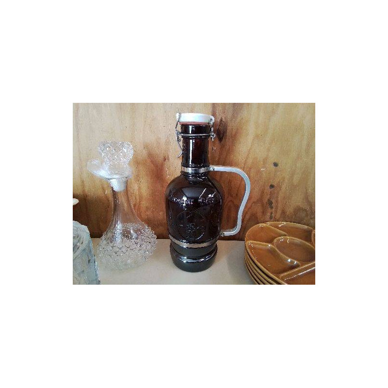 GRANDE BOUTEILLE  ALLEMANDE À BIÈRE BRAUER 