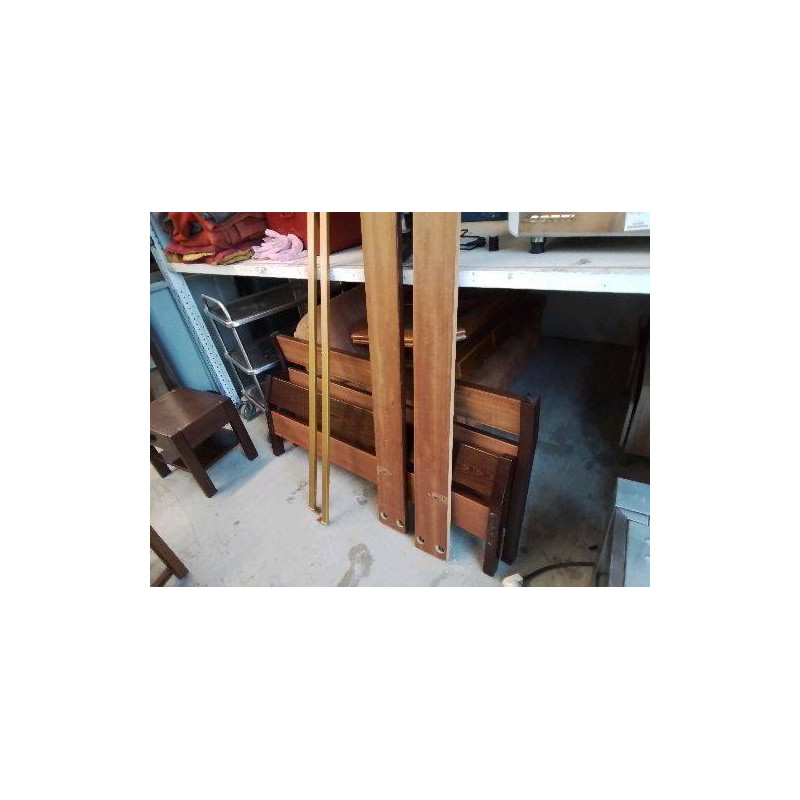 LIT CHÊNE BOIS MASSIF 