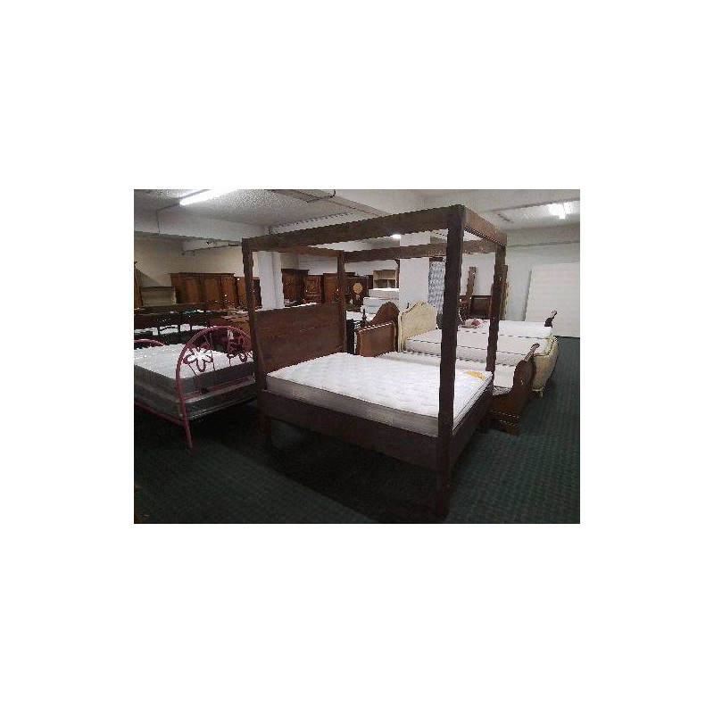 LIT BALDAQUIN STYLE RUSTIQUE XVIII EME 