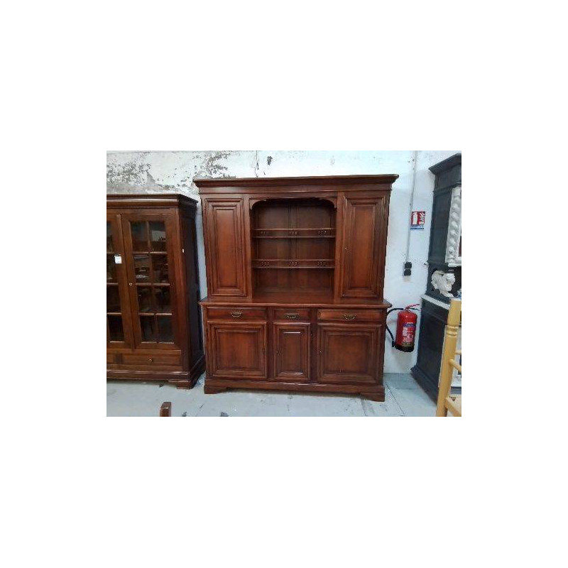 VAISSELIER 2 CORPS EN MERISIER DE STYLE LOUIS PHILIPPE