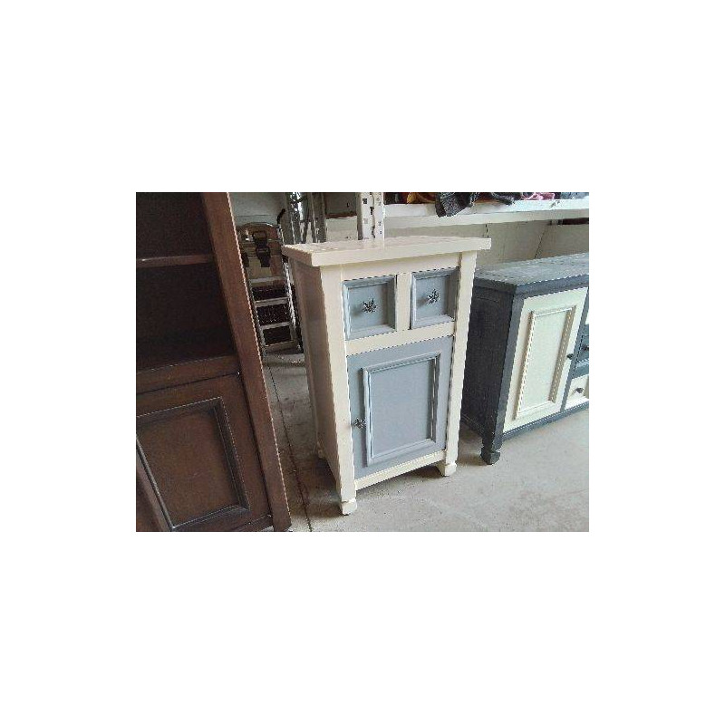 PETIT MEUBLE DE RANGEMENT DE STYLE RUSTIQUE RELOOKÉ