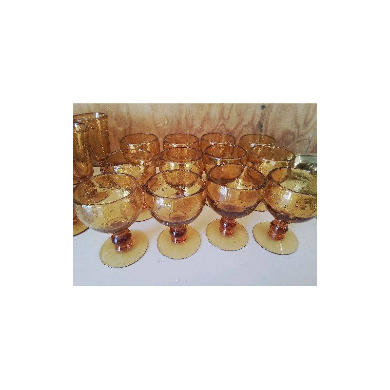 FLUTE A CHAMPAGNE EN VERRE BULLÉ