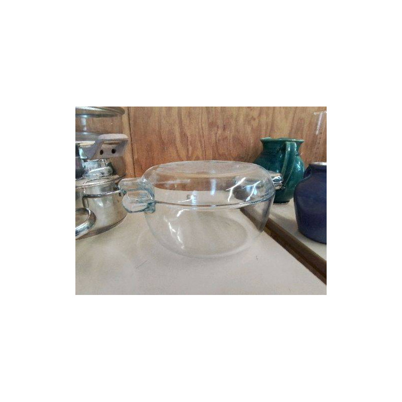 PLAT A COUVERCLE PYREX