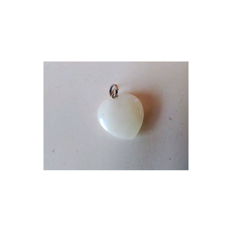 PENDENTIL COEUR EN QUARTZ 