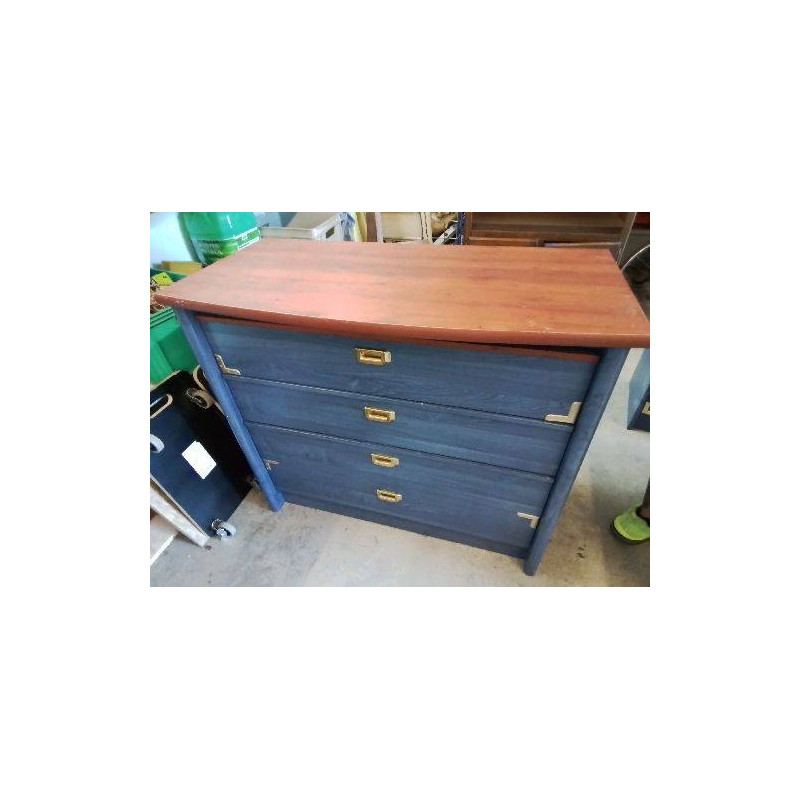 COMMODE BLEUE