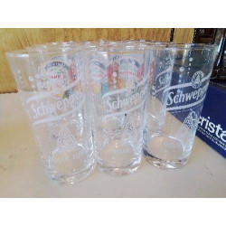 LOT DE 6 VERRES PUBLICITAIRE 