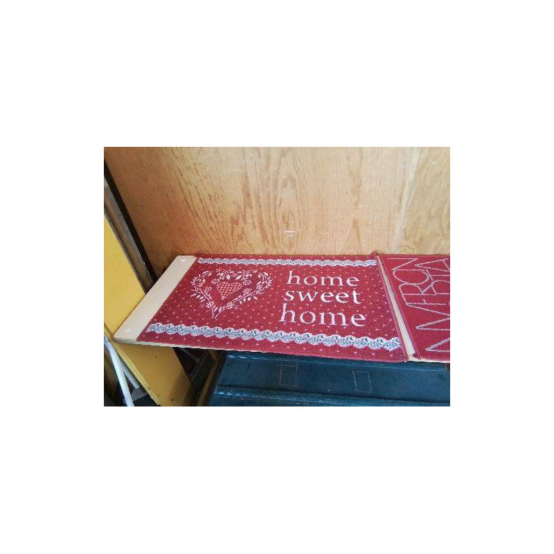 TAPIS D’ENTRÉE ROUGE 