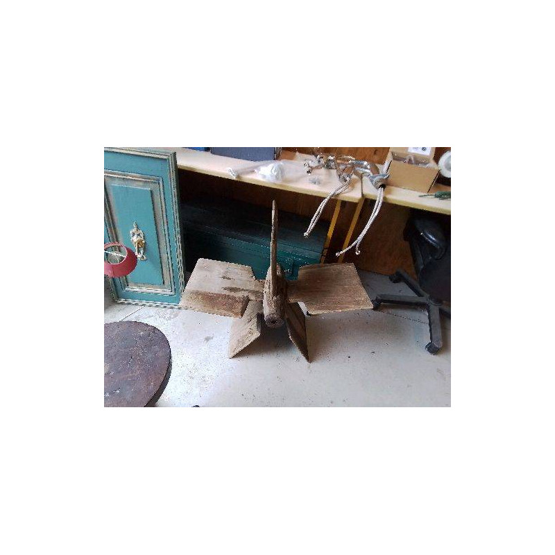 HELICE OU ANCIENNE ROUE EN BOIS 