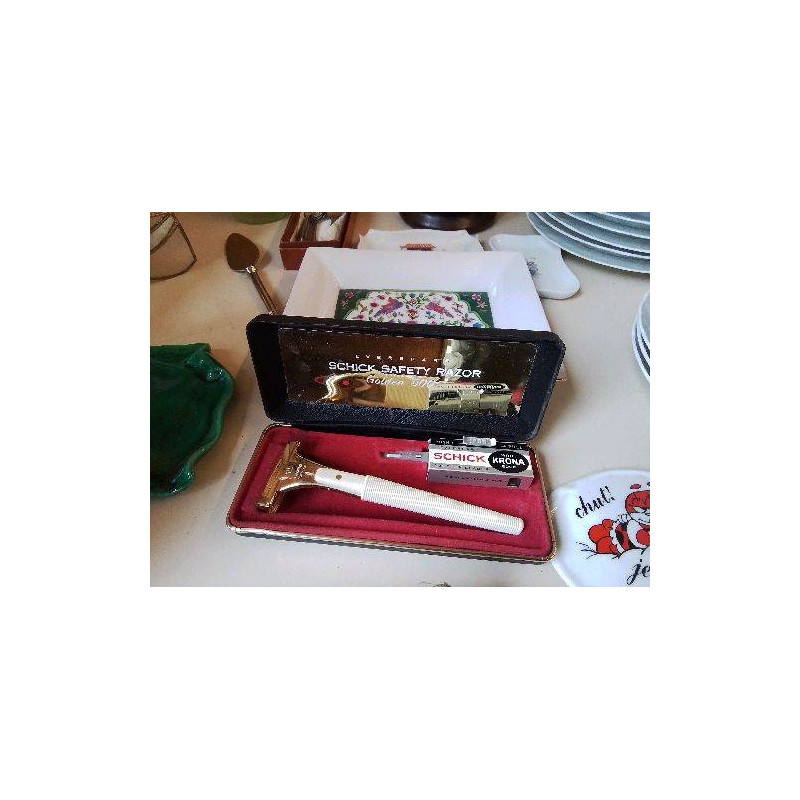RASOIR SCHICK SAFETY GOLDEN 500