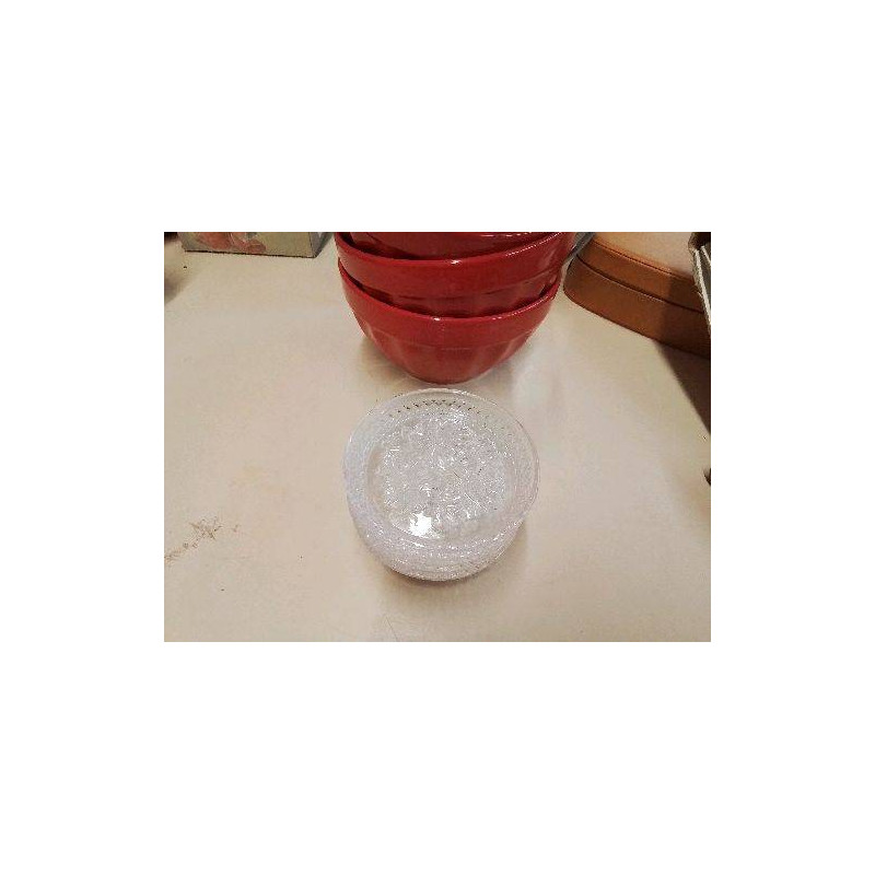 DESSOUS DE VERRE MOTIF FLORAL 