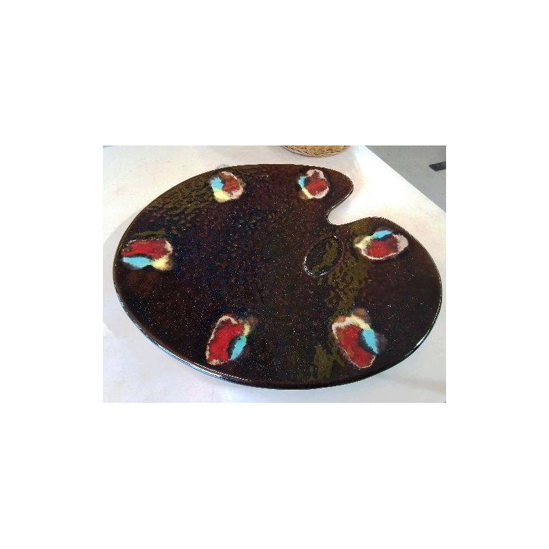 PALETTE DE PEINTRE VALLAURIS 