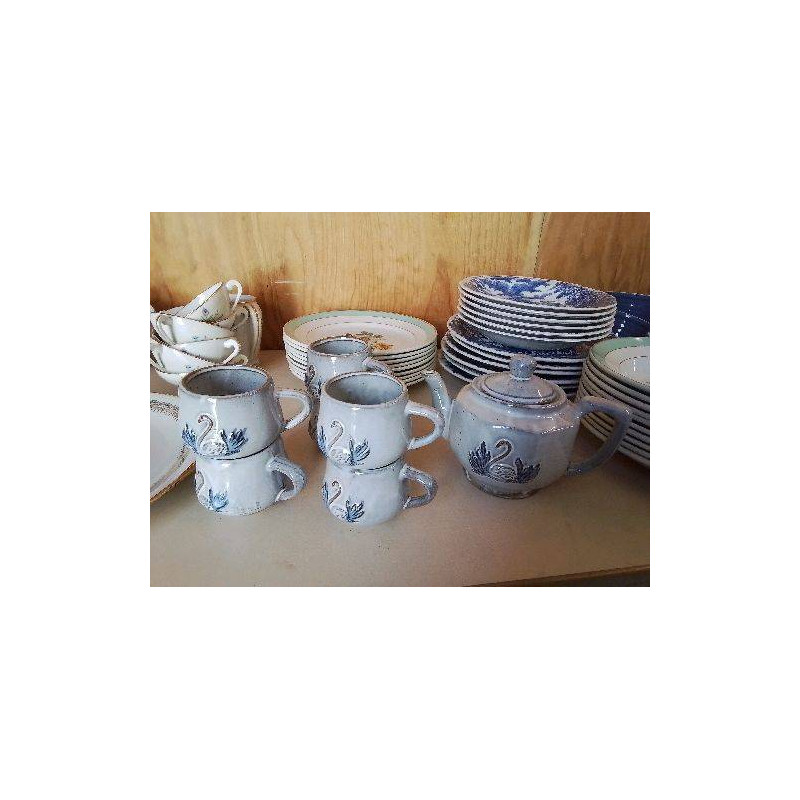 SERVICE À THÉ EN GRES 