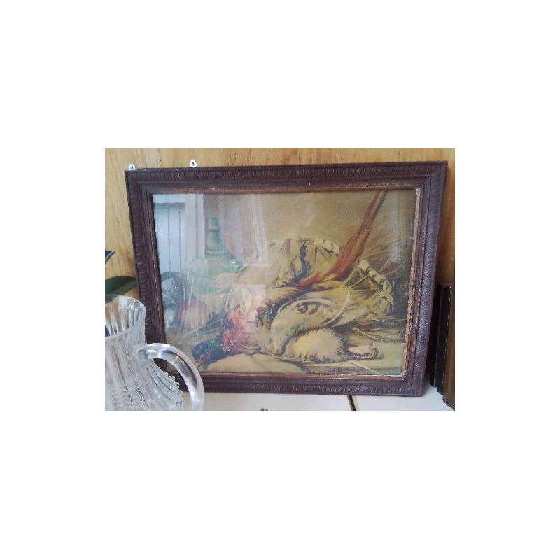 CADRE ’SCÈNE GIBIER’