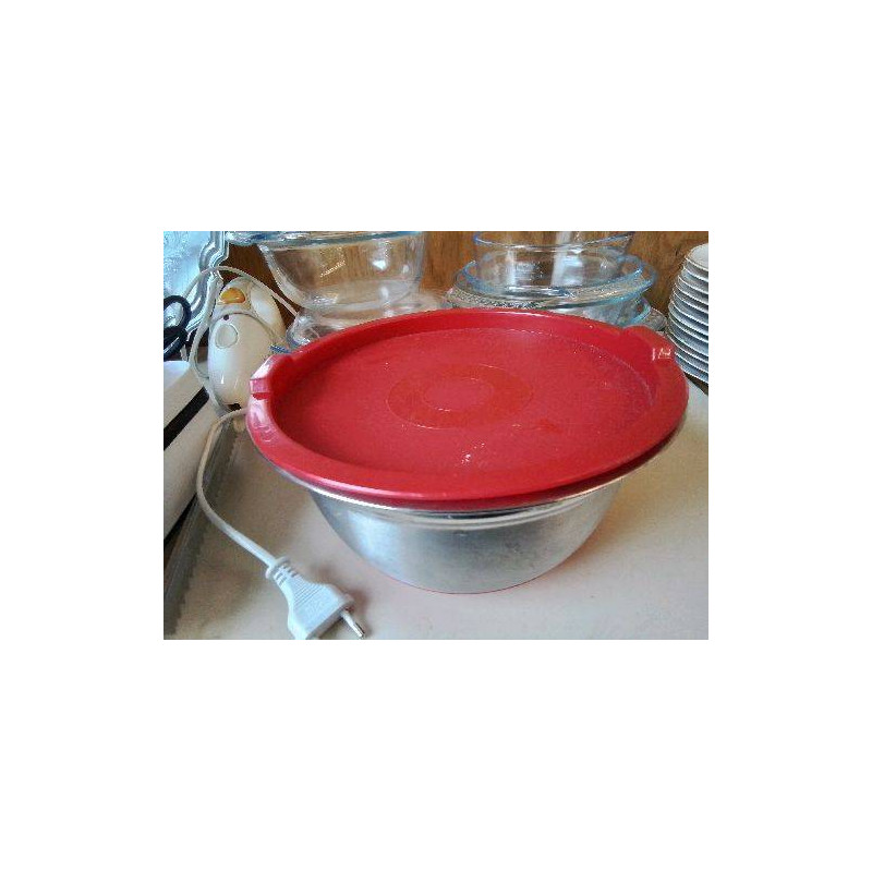 BOL AVEC COUVERCLE INOX 