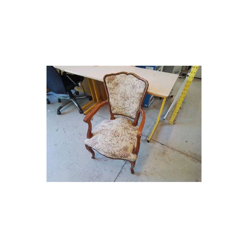 1 FAUTEUIL STYLE LOUIS XV