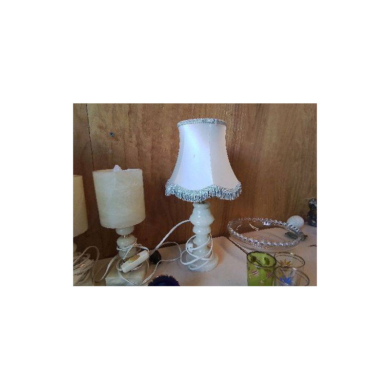 LAMPE A POSER EN ALBATRE