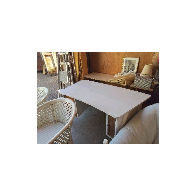 BUREAU BLANC SCANDINAVE 