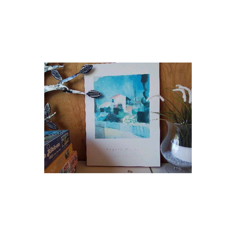 AFFICHE AUGUSTE MACKE